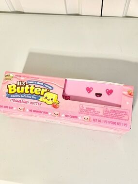 It’s Butter Strawberry Scented Butter Squishy Slow Rise Large Squish Toy NEW